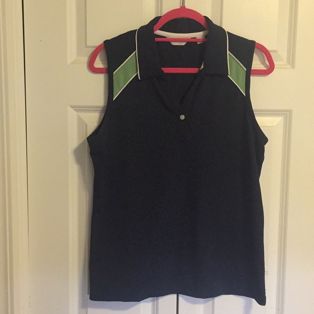 Callaway Sleeveless Collared Polo Golf Shirt